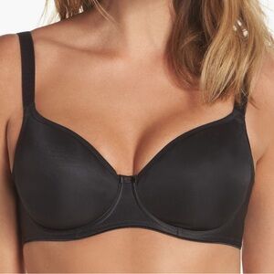 Fantasie Seamless Underwire Balconette Bra UK 30FF (5D US) BLACK new without tag